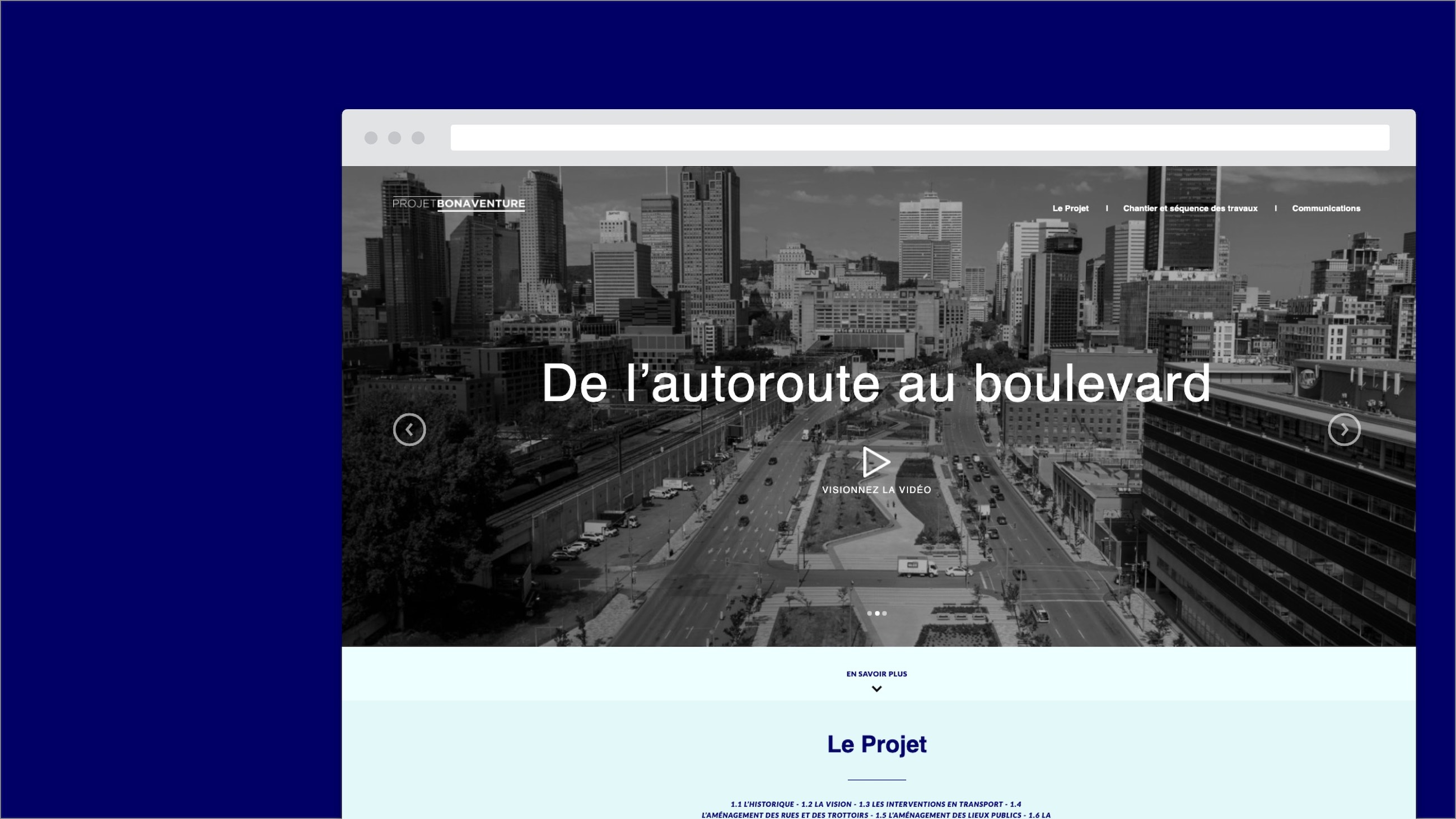 Site Projet Bonaventure
