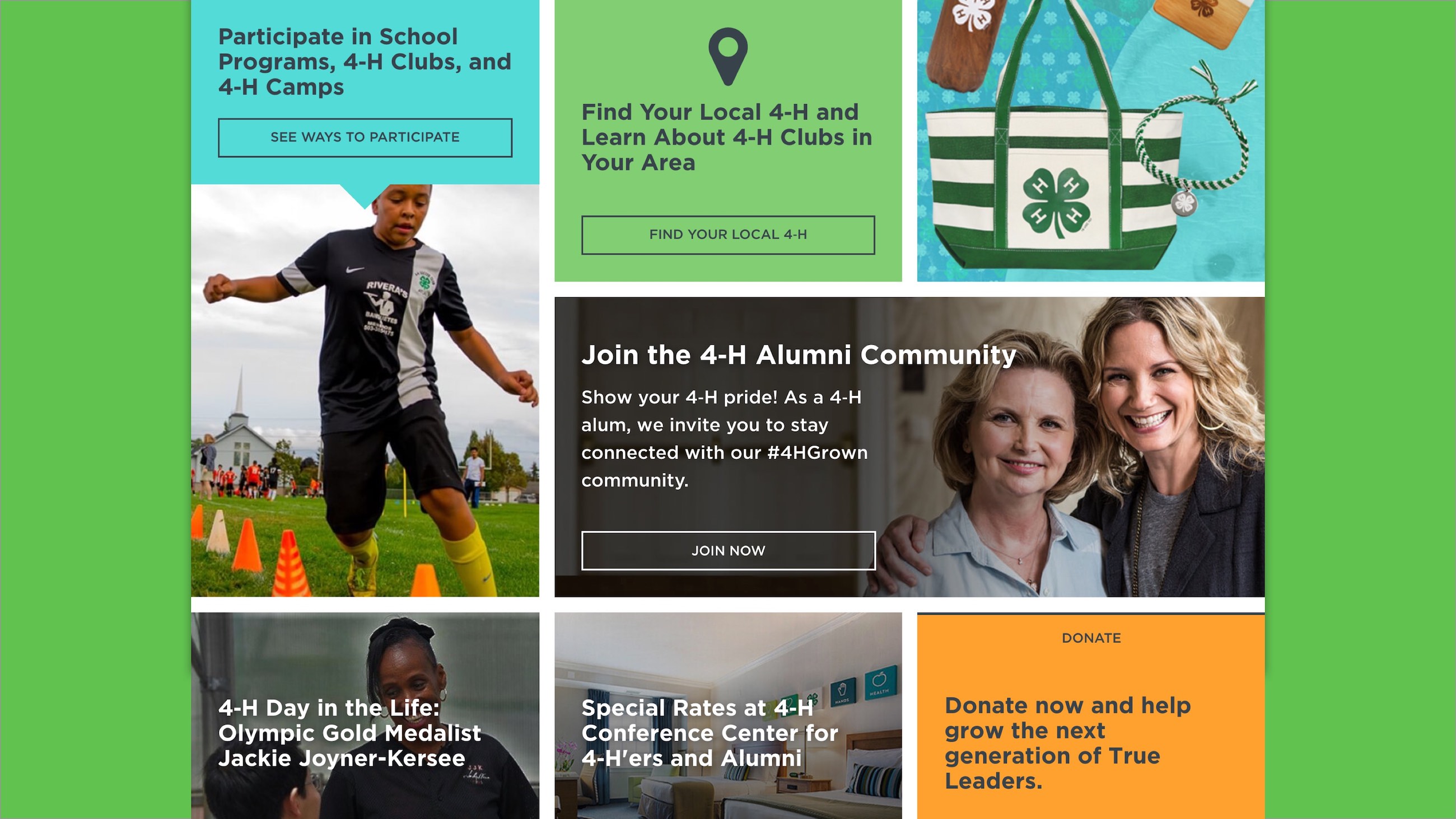 Refonte multi-sites 4-H
