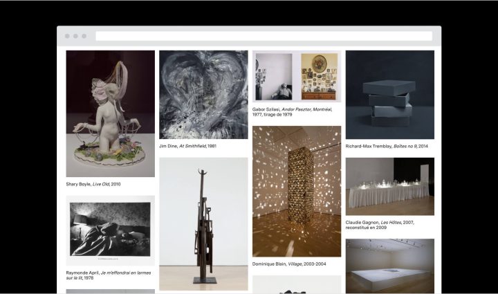 Museum of Contemporary Art of Montreal Website