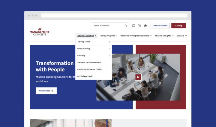 Management Concepts Corporate Site